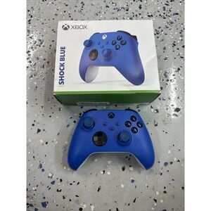 XBOX WIRELESS GAMING CONTROLLER 2025 - SHOCK BLUE No‎ Back Plate Used